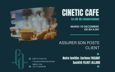 CINETIC CAFE : le rendez-vous du recouvrement – Episode 2